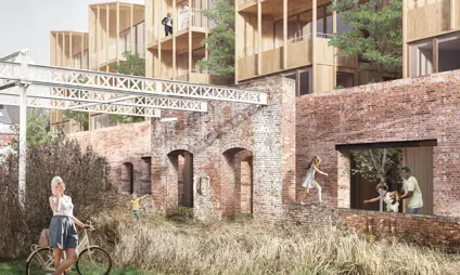 matexi-gent-de porre-gemeenschappelijke-binnentuin