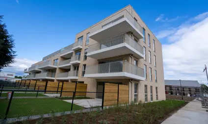 Geel Laar appartementen terras 