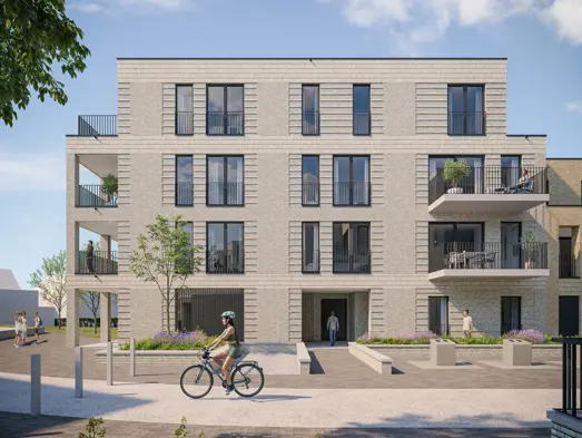 appartementen voorgevel exterieur